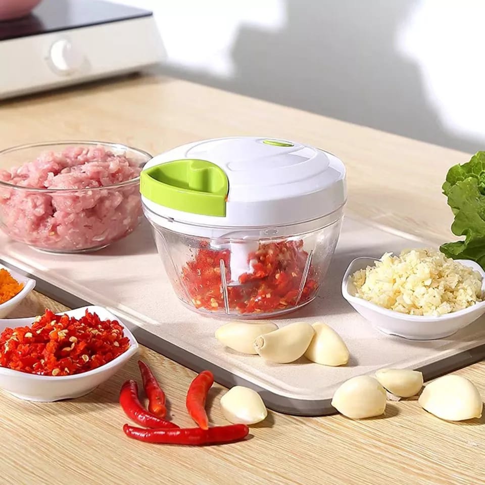 Multi-Functional Manual Food & Spin Cutter