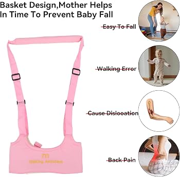 Adjustable Baby Walking Assistant Belt – Toddler Walking Support Harness (6–24 Months)
