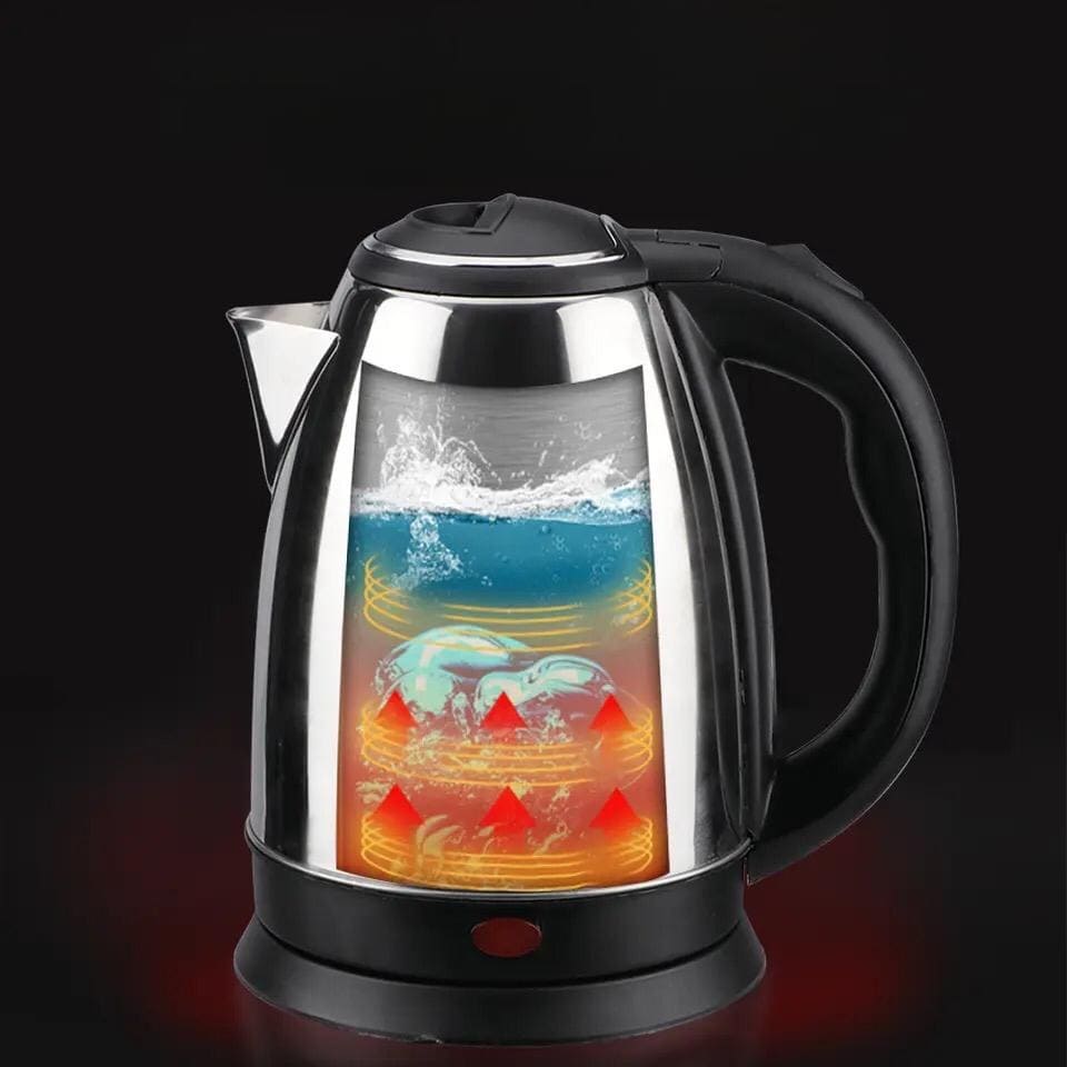 AntiShock Stainless Steel Electric Heating Kettle - 2 Litre