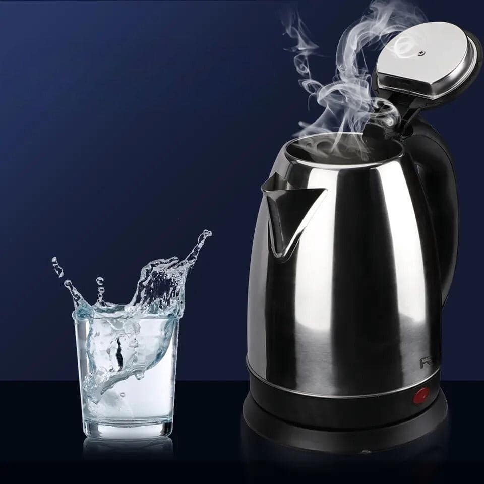 AntiShock Stainless Steel Electric Heating Kettle - 2 Litre