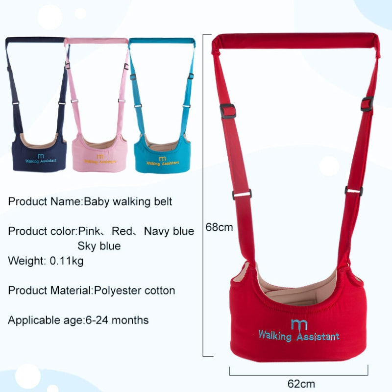 Adjustable Baby Walking Assistant Belt – Toddler Walking Support Harness (6–24 Months)