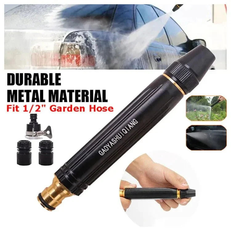 3-Mode Metal Water Pressure Nozzle - Multipurpose Spray Nozzle