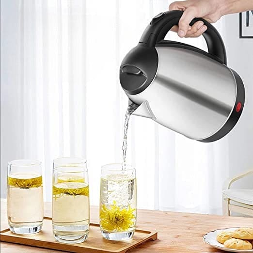 AntiShock Stainless Steel Electric Heating Kettle - 2 Litre